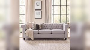 Huntington House Sofa Review: Comfort and Style with Noble House Chesterfield