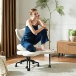 Best Chair for ADHD: Ergonomic Cross-Legged Swivel Seat with Lumbar Support