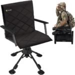 Best Chair for Ground Blind: Ultimate Comfort with 360° Swivel & Stability