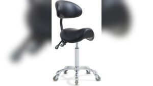 Best Chair for Lash Technicians: Ergonomic Saddle Stool with Back Support