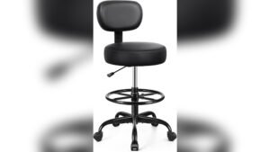 Best Chair for Painters: Comfortable, Adjustable Drafting Stool with Backrest