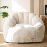 Best Chair for Reading Books: MAXYOYO Oversized Bean Bag Comfort