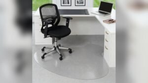 Best Chair Mat for L Shaped Desk: Durable, Non-Slip, Transparent Options