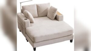 Best Chaise Lounge Chair for Reading with Light and USB Charging