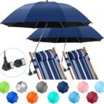 Best Clip on Umbrella for Beach Chair: Ultimate 360° Adjustable Sunshade