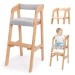 Best Dining Chair for Kids: Adjustable Wooden High Chair for Comfort