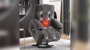 Best Electric Recliner Chair for Elderly with Massage, Heat, and USB Ports