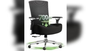 Best Ergonomic Chair for Big Guys with Wide Seat and Lumbar Support