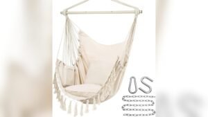 Best Hanging Chair for Bedroom: Cozy Boho Swings with Cushions and Hardware Kit