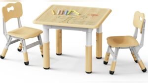 Best Table And Chair Set for Toddlers: Durable, Adjustable, and Multi-Use