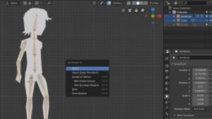 Blender Ctrl P Armature Deform Automatic Weight Not Working? Fixes