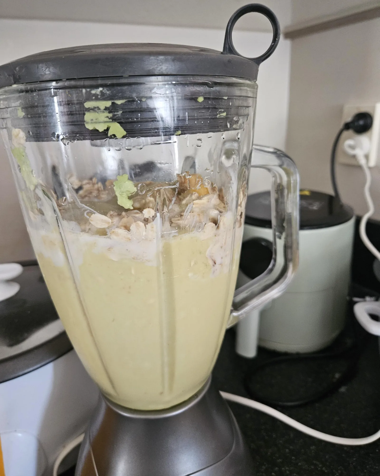 Aligning the blender jar correctly on the base to engage the safety mechanism.