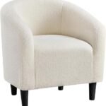 Yaheetech Sherpa Barrel Chair