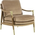 Langford Performance Velvet Armchair