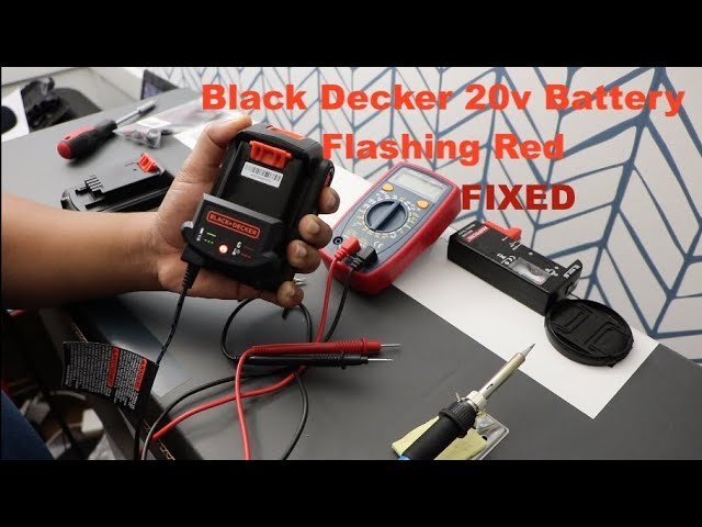 A person inserts a cordless battery into a charger to reset the cycle.