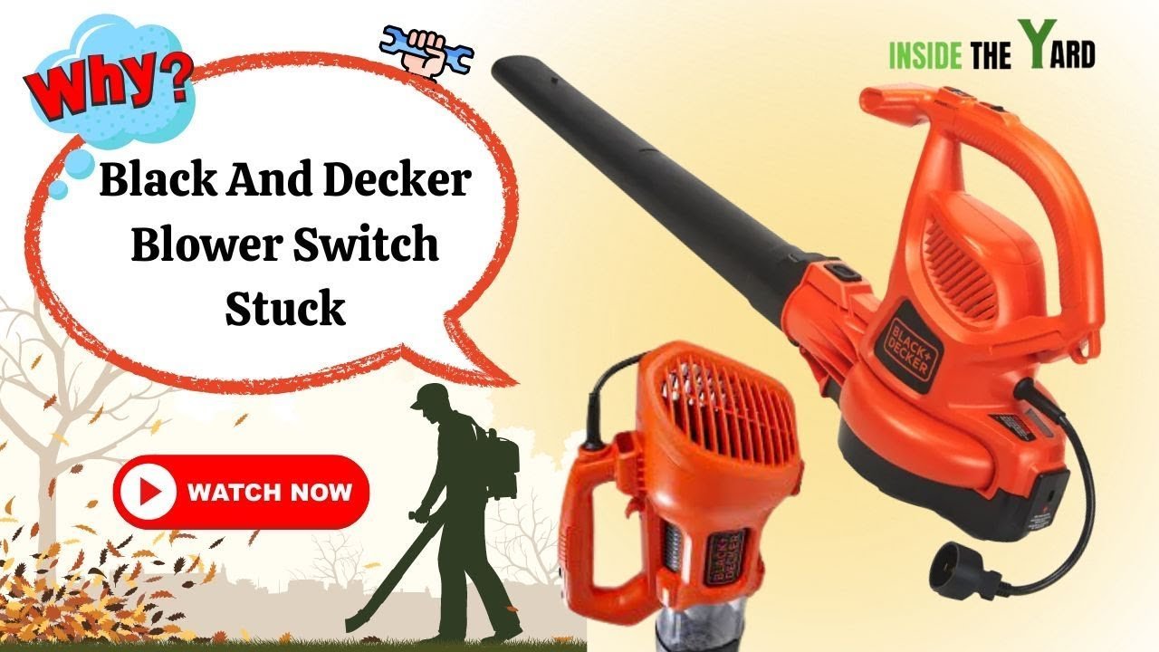 Close up of an extension cord and a leaf blower battery contact point.
