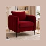 Luxury Red Armchair