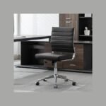 Okeysen Ribbed Leather Chair