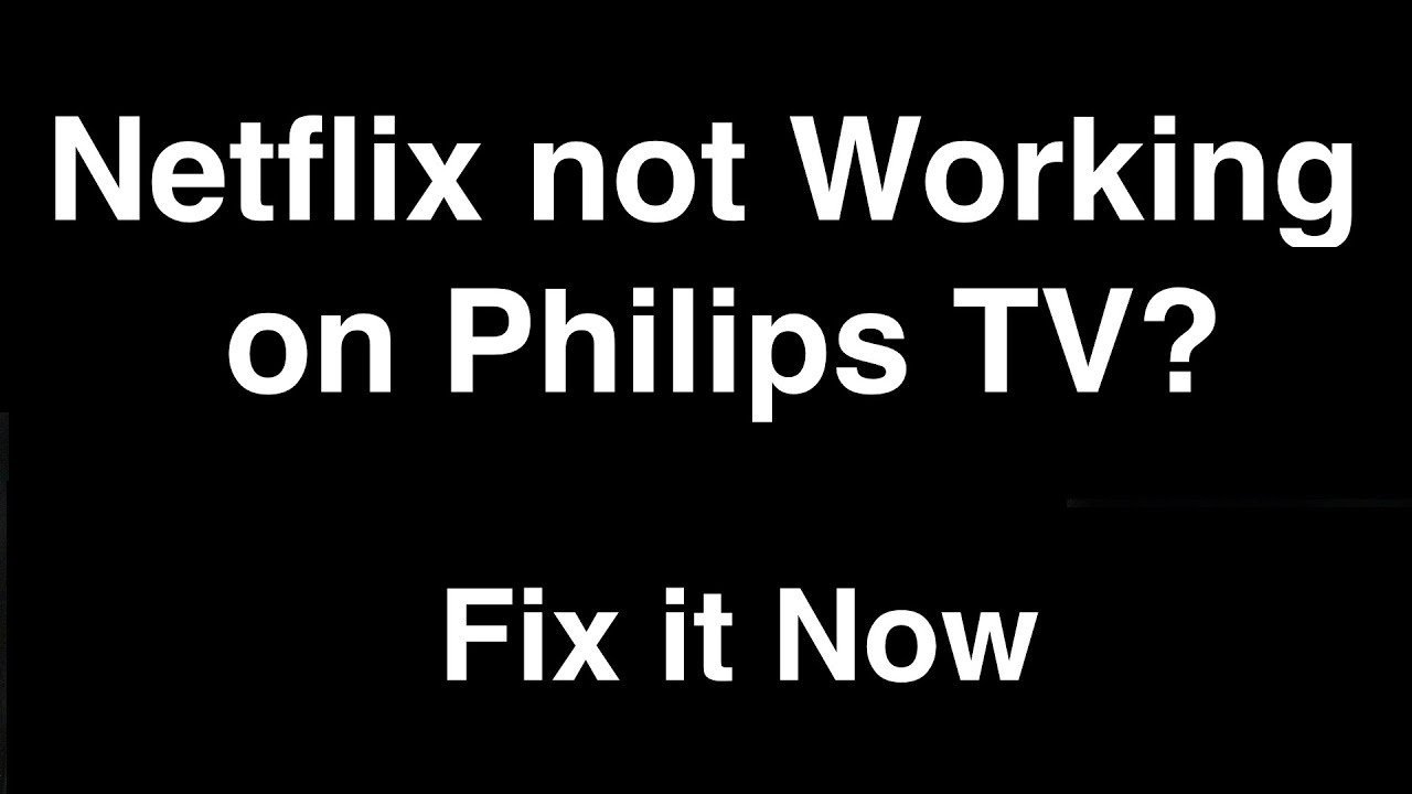 The system settings menu of a Philips television showing the software update option.