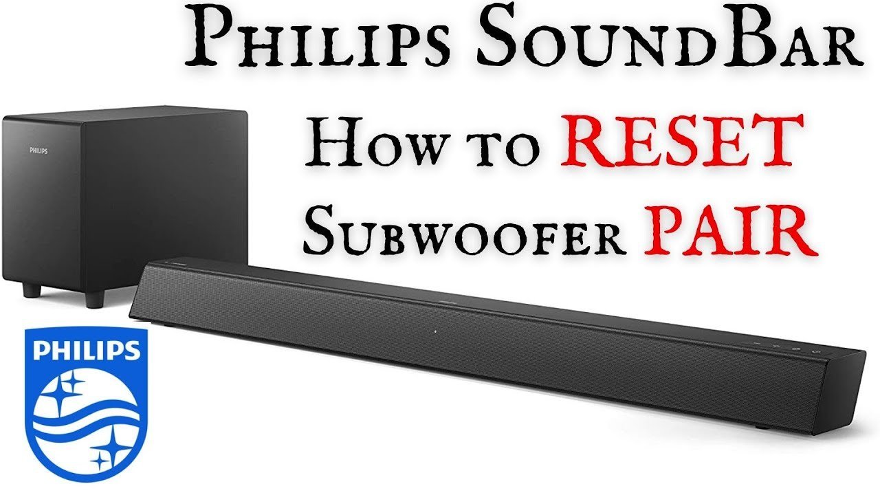 A wireless subwoofer placed in an open area to improve Philips sound bar connectivity.