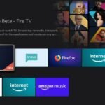 A smart television displaying a streaming error in a modern living room setting.