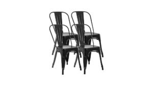 FDW Metal Dining Chairs